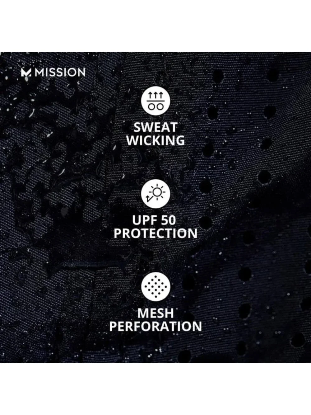 Cooling Vented Performance Hat for Workouts, Golf & Running - Sweat Activated